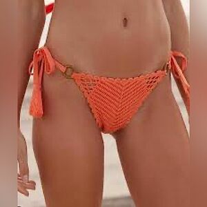 Aerie Crochet Cheekiest Bikini Bottom, Size XL - NWT